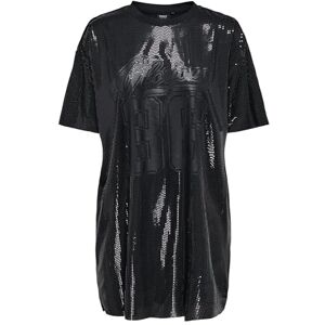 ONLY Onljackie S/S Shiny Dress Box JRS, svart, M ONLY Onljackie S/S Shiny Dress Box JRS, svart, M