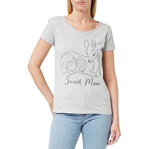 Disney Bambi WODBAMBTS014 T-shirt, Kinee grå, S dam Disney Bambi WODBAMBTS014 T-shirt, Kinee grå, S dam