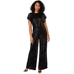 Maggy London Dam dam bred hals jumpsuit klänning, svart, 36 Maggy London Dam dam bred hals jumpsuit klänning, svart, 36