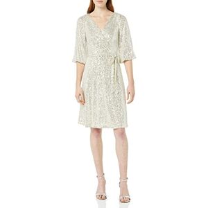 DKNY Dam Dd2ga967-sil-12 klänning, silver, 16, SILVER, 42 SE DKNY Dam Dd2ga967-sil-12 klänning, silver, 16, SILVER, 42 SE