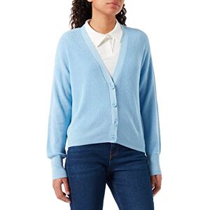 VERO MODA Dam Vmnewlexsun Ls kort V-hals kort Ga Noos kofta, Blå klocka, M VERO MODA Dam Vmnewlexsun Ls kort V-hals kort Ga Noos kofta, Blå klocka, M