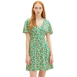 TOM TAILOR Denim Dam 1036825 klänning, 31953-Green Flower Print, L, 31953 – Grönt blomtryck, L TOM TAILOR Denim Dam 1036825 klänning, 31953-Green Flower Print, L, 31953 – Grönt blomtryck, L