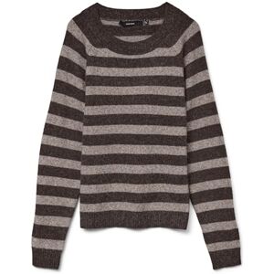 VERO MODA Vmdoffy Ls O-hals blus Ga Noos, Choklad tårta, XS VERO MODA Vmdoffy Ls O-hals blus Ga Noos, Choklad tårta, XS