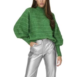 ONLY Bestseller A/S Dam ONLCELINA Life LS HIGH KNT NOOS tröja, Island Green/detalj:Melange, XS, Island Green/Detail:melange, XS ONLY Bestseller A/S Dam ONLCELINA Life LS HIGH KNT NOOS tröja, Island Green/detalj:Melange, XS, Island Green/Detail:melange, XS