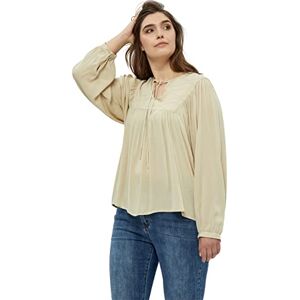 Peppercorn Danea blus kurva för kvinnor, Fjäder grå, 42/More Peppercorn Danea blus kurva för kvinnor, Fjäder grå, 42/More