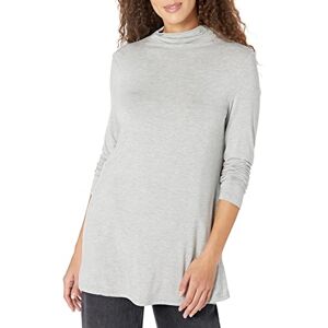 Amazon Essentials damtröja långärmad Mock Neck Swing tunika (tidigare Daily Ritual), ljusgrå ljung, Large Amazon Essentials damtröja långärmad Mock Neck Swing tunika (tidigare Daily Ritual), ljusgrå ljung, Large