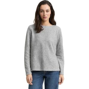 TOM TAILOR Damtröja, 21373 Medium Silver Grå Melange, XXL TOM TAILOR Damtröja, 21373 Medium Silver Grå Melange, XXL