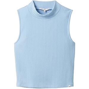 TOM TAILOR Denim T-shirt för kvinnor, 11139 – mjuk charmig blå, XS TOM TAILOR Denim T-shirt för kvinnor, 11139 – mjuk charmig blå, XS
