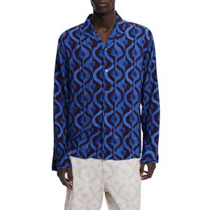 Desigual CAM_Porto herrskjorta, Blå, M Desigual CAM_Porto herrskjorta, Blå, M
