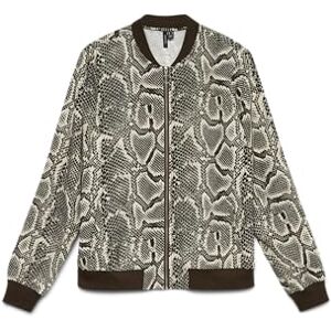 VERO MODA dam Vmcoco L/S Bomber AOP Ga WVN Noos, chokladtårta, m, Choklad tårta, M VERO MODA dam Vmcoco L/S Bomber AOP Ga WVN Noos, chokladtårta, m, Choklad tårta, M