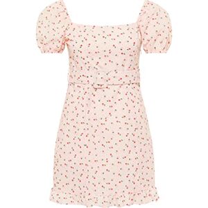 talence Dam miniklänning kortärmad klänning, ROSA, XS talence Dam miniklänning kortärmad klänning, ROSA, XS