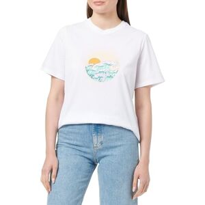 PIECES PCBANDA SS Tee BC SWW BC, Ljusvit/tryck: miami beach surf front print, M PIECES PCBANDA SS Tee BC SWW BC, Ljusvit/tryck: miami beach surf front print, M