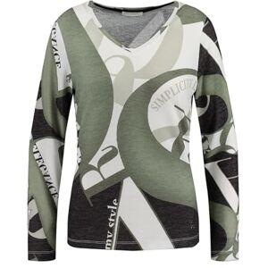 KEY LARGO dam elegans V-hals T-shirt, Khaki (1505), L KEY LARGO dam elegans V-hals T-shirt, Khaki (1505), L
