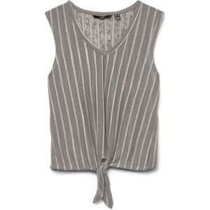 VERO MODA dam Vmlana Sl V-hals crop top JRS Ga, Måne kjol, M VERO MODA dam Vmlana Sl V-hals crop top JRS Ga, Måne kjol, M