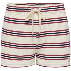 ONLY Onlevie Shorts JRS, Antik vit, M ONLY Onlevie Shorts JRS, Antik vit, M