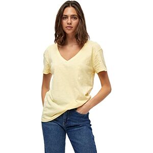 DESIRES Dannon t-shirt för kvinnor, Blekgul, XS DESIRES Dannon t-shirt för kvinnor, Blekgul, XS