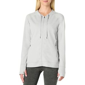 Amazon Essentials dam atletisk mjuk prestanda lätt dragkedja träning huvtröja jacka, rymdfärg, Rymdfärgad duva, XXL Amazon Essentials dam atletisk mjuk prestanda lätt dragkedja träning huvtröja jacka, rymdfärg, Rymdfärgad duva, XXL