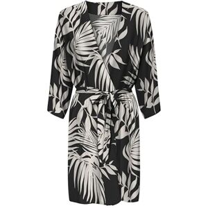 ONLY Onlnova Life Vis 3/4 Zula Kimono AOP Cs, svart, XS ONLY Onlnova Life Vis 3/4 Zula Kimono AOP Cs, svart, XS