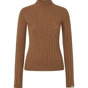 Pepe Jeans dam Izabel polotröja, stickade kläder, brun, XL, Brun (Stowe Beige), XL Pepe Jeans dam Izabel polotröja, stickade kläder, brun, XL, Brun (Stowe Beige), XL