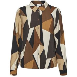 VERO MODA VMRIANA L/S Shirt WVN BTQ GA, Tobak brun/april: riana, M VERO MODA VMRIANA L/S Shirt WVN BTQ GA, Tobak brun/april: riana, M