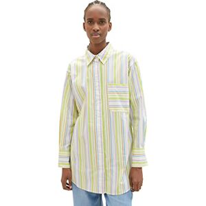 TOM TAILOR Denim Damer Blus med ränder 1032792, 31111 Multicolor Vertical Stripe, S TOM TAILOR Denim Damer Blus med ränder 1032792, 31111 Multicolor Vertical Stripe, S