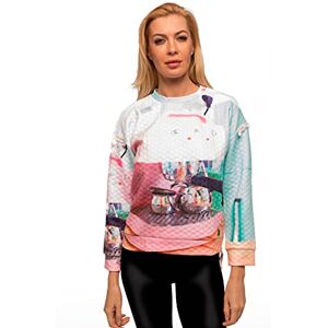 CULITO FROM SPAIN IS A FASHION MEDICINE Fw17802a träningströja, flerfärgad, M dam CULITO FROM SPAIN IS A FASHION MEDICINE Fw17802a träningströja, flerfärgad, M dam