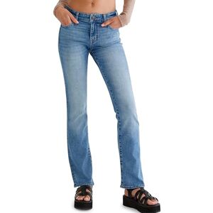 Aeropostale Dam Aero Mid Rise Bootcut Jeans, Medium tvätt, 28 SE Aeropostale Dam Aero Mid Rise Bootcut Jeans, Medium tvätt, 28 SE