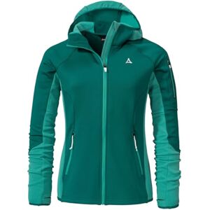 Schöffel Skop, dam, fleece, hoodie, Lodron L, psykotropical, 34 Schöffel Skop, dam, fleece, hoodie, Lodron L, psykotropical, 34