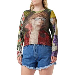 Desigual dam Ts_Mirna Blouse, Grön, XS Desigual dam Ts_Mirna Blouse, Grön, XS