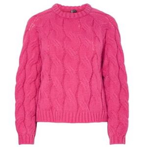 PIECES Pcjia Ls O-Neck Knit Bc, Rödbetor lila, XL PIECES Pcjia Ls O-Neck Knit Bc, Rödbetor lila, XL