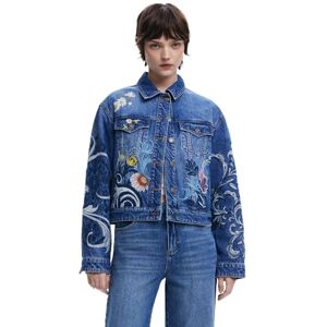Desigual CHAQ_MISOURI, 5053 DENIM MEDIUM WASH, XS, Blå, XS Desigual CHAQ_MISOURI, 5053 DENIM MEDIUM WASH, XS, Blå, XS