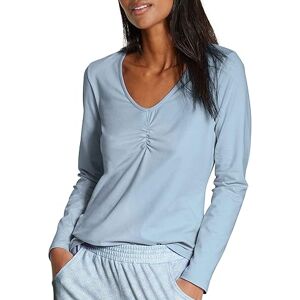 CALIDA Damer Favourites Sunflower T-shirt, Cerulean Blue, standard CALIDA Damer Favourites Sunflower T-shirt, Cerulean Blue, standard