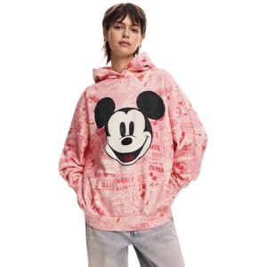 Desigual SW_Retro_Musse 3018 rosa Vento, M, röd, M Desigual SW_Retro_Musse 3018 rosa Vento, M, röd, M