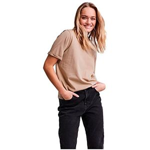 PIECES Dam PCRIA SS FOLD UP SOLID Tee NOOS BC-T-shirt, silver mink, XL PIECES Dam PCRIA SS FOLD UP SOLID Tee NOOS BC-T-shirt, silver mink, XL