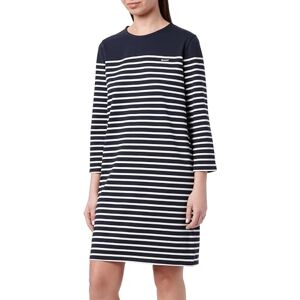 GANT REG 3/4 SLEEVE BRETON DRESS, Kvällsblå, XS GANT REG 3/4 SLEEVE BRETON DRESS, Kvällsblå, XS