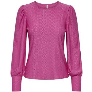 ONLY Onlsandra L/S Puff Top JRS Noos, Hallon Rose, L ONLY Onlsandra L/S Puff Top JRS Noos, Hallon Rose, L