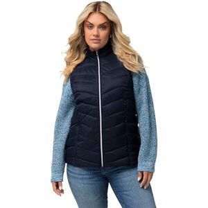 Ulla Popken Ulla popkar, kvinnor, stora storlekar, GRS HYPRAR quiltad väst, vattenavvisande, svart, 42-44 Ulla Popken Ulla popkar, kvinnor, stora storlekar, GRS HYPRAR quiltad väst, vattenavvisande, svart, 42-44