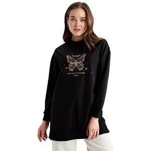 DeFacto Damtunika, tröja, svart, 3XL DeFacto Damtunika, tröja, svart, 3XL