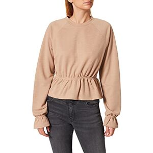NA-KD damblus med volang detalj, BEIgE, S NA-KD damblus med volang detalj, BEIgE, S