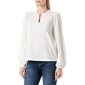 KAFFE damskjorta långärmad blus elegant, krita, 36 KAFFE damskjorta långärmad blus elegant, krita, 36