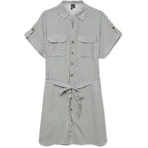 VERO MODA Vmbumpy Ss Short Shirt Dress WVN Ga Noos, Laurelkrans, M VERO MODA Vmbumpy Ss Short Shirt Dress WVN Ga Noos, Laurelkrans, M