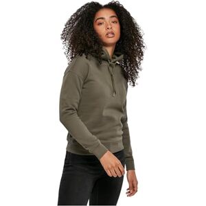 Urban Classics Dam Ladies Organic Hoody, OLIV, M plus size Urban Classics Dam Ladies Organic Hoody, OLIV, M plus size