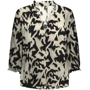 ONLY Onlnova Life Vis 3/4 Rina Top, svart, S ONLY Onlnova Life Vis 3/4 Rina Top, svart, S
