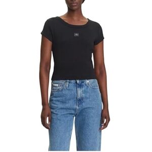 Calvin Jeans t-shirts för kvinnor, svart (svart), S Calvin Jeans t-shirts för kvinnor, svart (svart), S