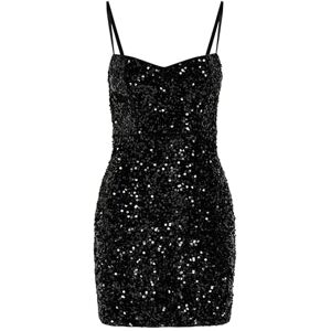ONLY Onlconfidence S/L Sequins Tube Dress Jrs, svart, M dam, svart, M ONLY Onlconfidence S/L Sequins Tube Dress Jrs, svart, M dam, svart, M