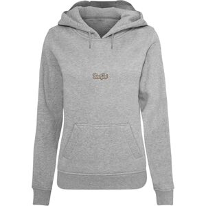 Tee Dam huvtröja BadGirl Bang Hoody, avslappnad huvtröja med ryggtryck, normal passform, storlekar XS – 5XL, Grå ljung, 3XL Tee Dam huvtröja BadGirl Bang Hoody, avslappnad huvtröja med ryggtryck, normal passform, storlekar XS – 5XL, Grå ljung, 3XL