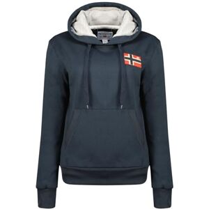 Geographical Norway Geniferama Lady Känguruhuvtröja med fickor varm långärmad tröja huvtröja damjacka vår sommar höst vinter (marinblå XXL), Marin, XXL Geographical Norway Geniferama Lady Känguruhuvtröja med fickor varm långärmad tröja huvtröja damjacka vår sommar höst vinter (marinblå XXL), Marin, XXL
