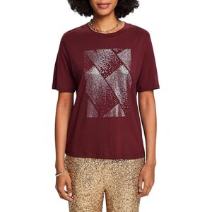 ESPRIT T-shirt för kvinnor, 600/Bordeaux röd, L ESPRIT T-shirt för kvinnor, 600/Bordeaux röd, L