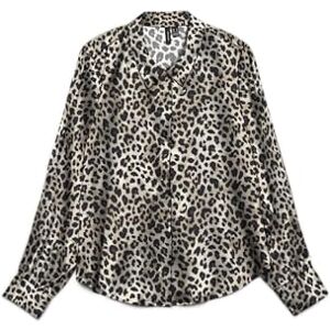 VERO MODA Vmelena Ls Shirt WVN, Häger, XL VERO MODA Vmelena Ls Shirt WVN, Häger, XL