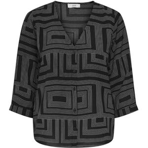 JDY lion Life Capote 3/4 skjorta WVN Noos, svart, 38 JDY lion Life Capote 3/4 skjorta WVN Noos, svart, 38